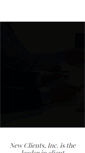 Mobile Screenshot of newclientsinc.com
